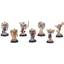 Archangel, 3in. High on Wood B