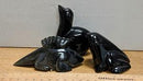 Stone, Carved Animals, Obsidia