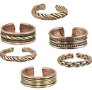 Ring, Copper & Brass Cuff, Ass