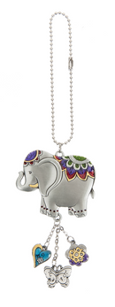 Car Charm, Elephant, Zin