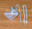 Pendulum, Pyramid Rose Quartz