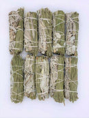 Sage, White/Pine 4in. Bundle