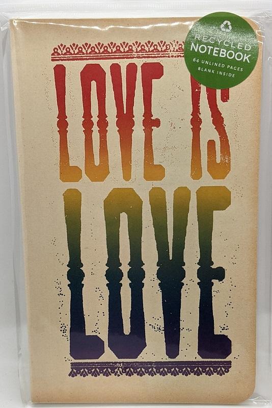 Notebook, Love Is Love | For Heavens Sake - ForHeavenSake