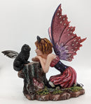 Fairy, Pink w/Cat 6in. H