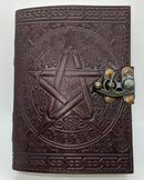 Journal, Leather Pentagram