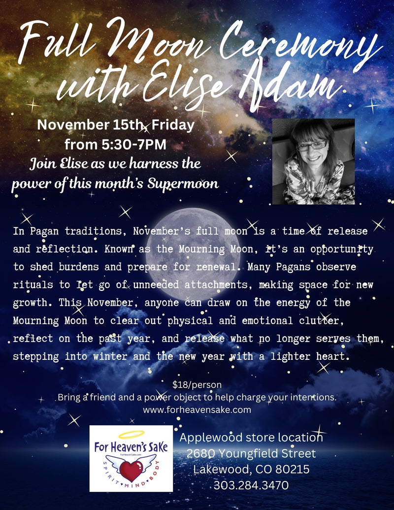 FULL MOON CEREMONY with Elise Adam - Supermoon with Elise Adam