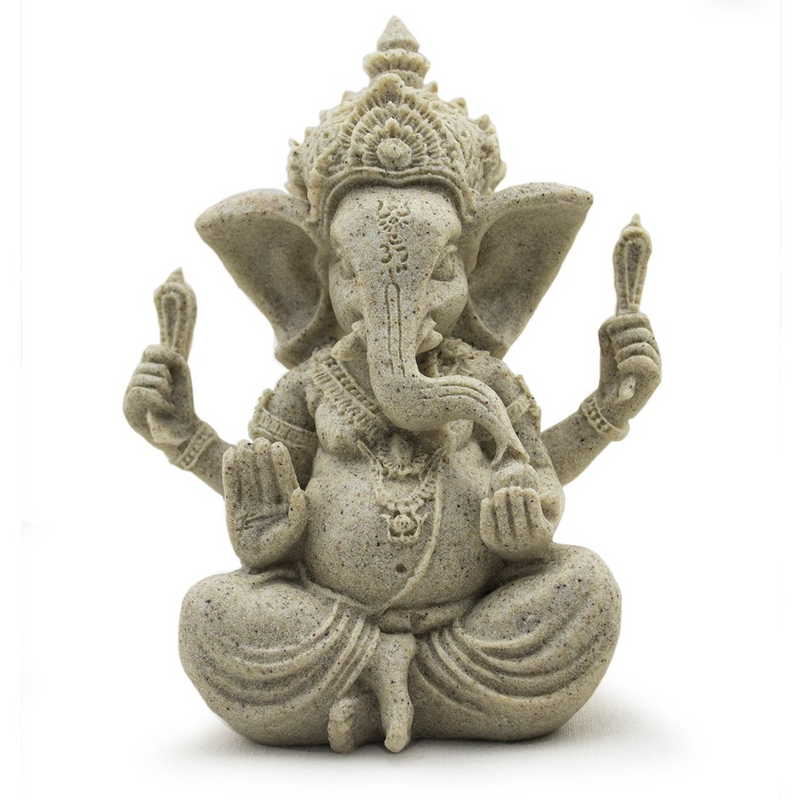 Ganesh, Sandstone & Resin 5"
