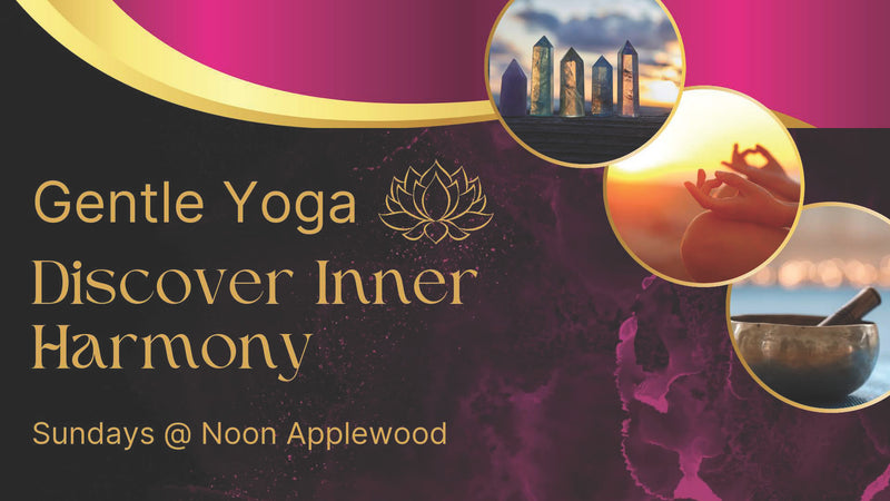 06/02/2024 Sunday 12-1pm - ENERGY ALCHEMY & GENTLE MOVEMENT YOGA with Becky Swenson