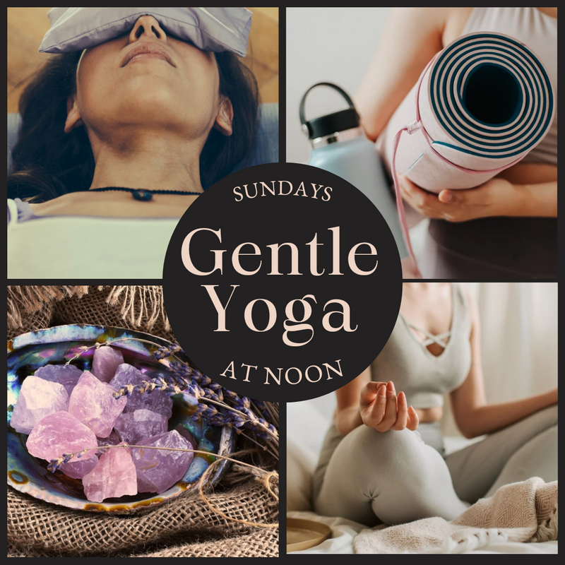 05/19/24 Sunday 12-1pm - ENERGY ALCHEMY & GENTLE MOVEMENT YOGA with Becky Swenson