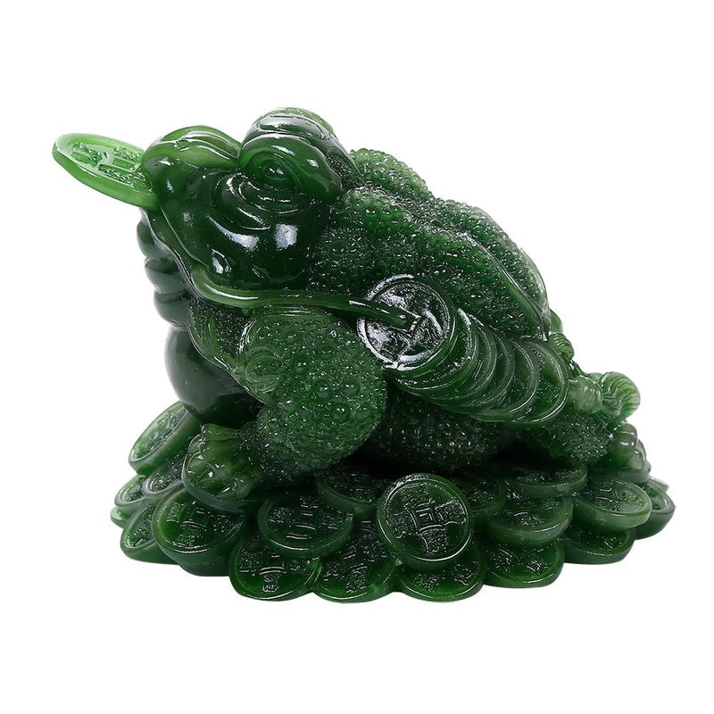 Green Fengshui Money Toad