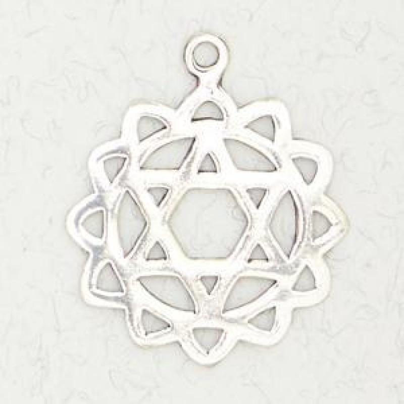 Pendant, Chakra Symbols - Assorted designs in pewter