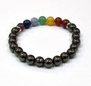 Bracelet, 8mm Chakra Assorted