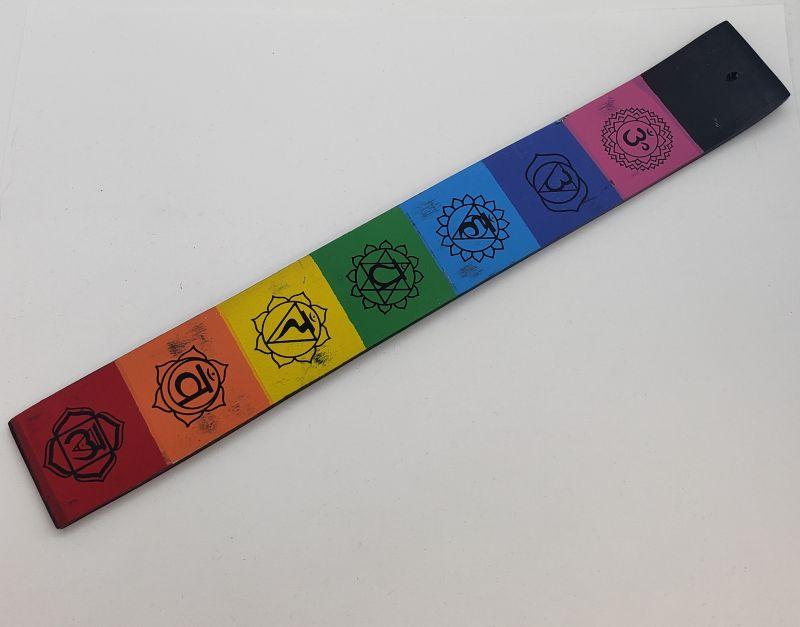Incense Holder, Chakra Tray Wood