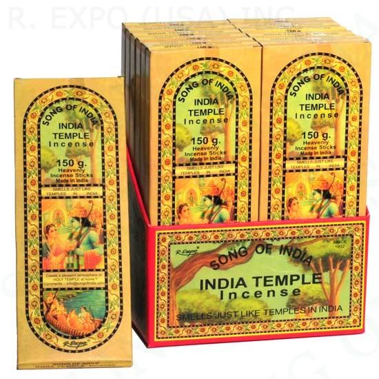 Incense, India Temple 150g Sticks