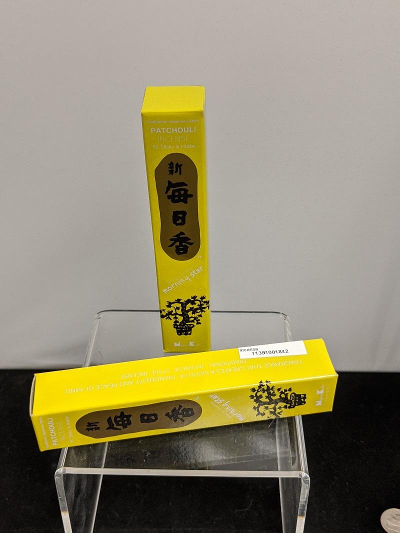 Incense Sticks, Morningstar Patchouli