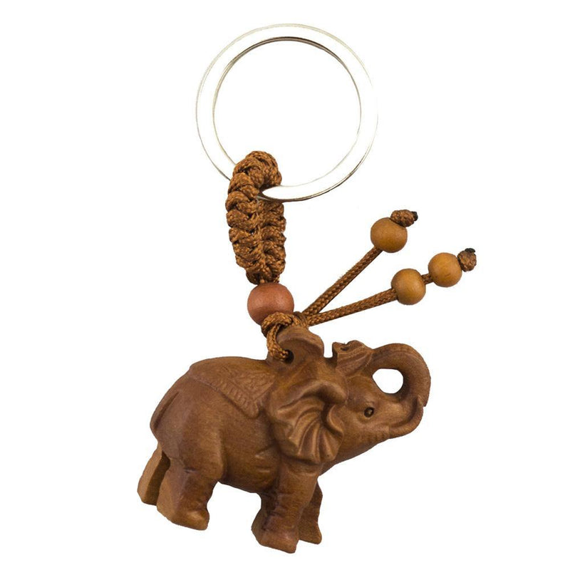 Keychain, Elephant Wood