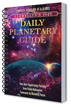 Llewellyn's 2025 Daily Planetary Guide Book (spiral bound)