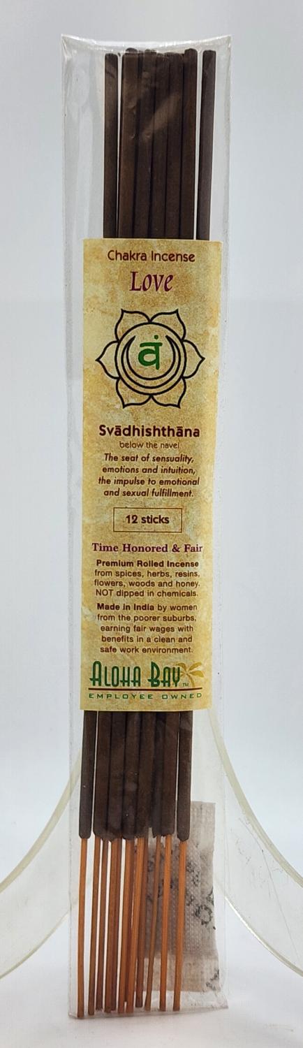 Incense, Chakra Sticks 12 sticks