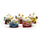 Lucky Cat, Mini Colorful Ceramic