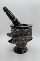 Mortar/Pestle, Orthoceras (Fossil)