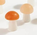 Mushroom, Selenite Orange and White 1.5in.