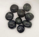 NEPHRITE JADE/BLACK - Tumbled