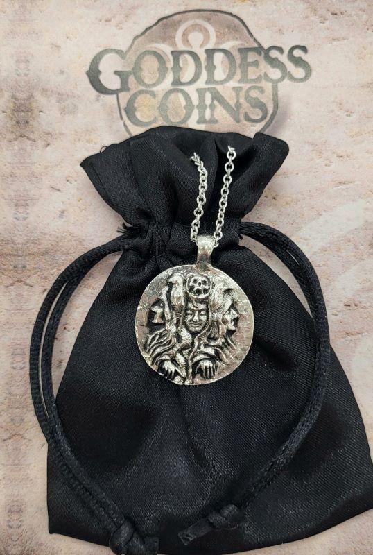 Necklace, Goddess Coin