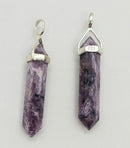 Pendant, Charoite Point SS