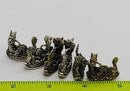 Pendant, Dragon Wave Solid Brass