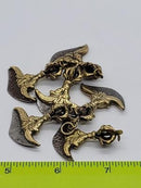 Pendant, Kartika w/Dorje Handle Solid Brass