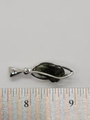 Pendant, Moldavite Freeform SS