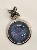 Pendant, SS Blue Kyanite