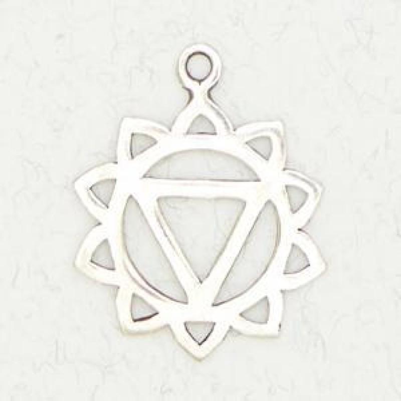 Pendant, Chakra Symbols - Assorted designs in pewter