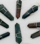 Pendant, Wire Wrapped Assorted Stones