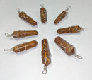 Pendant, Wire Wrapped Assorted Stones