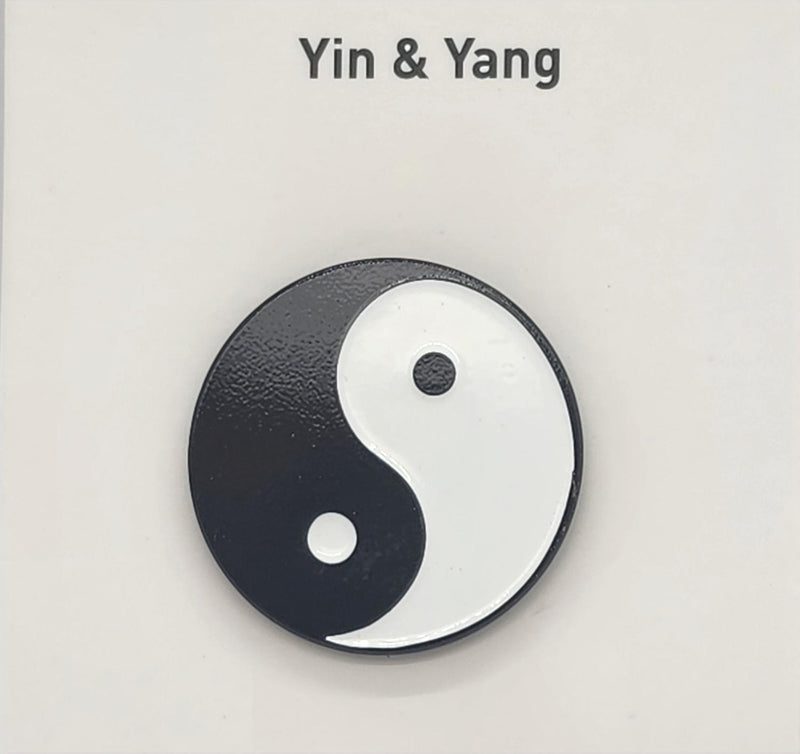 Pin, Yin Yang Enamel