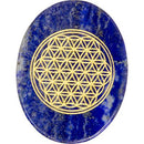 Pocket Stone, Flower of Life-Lapis Lazuli