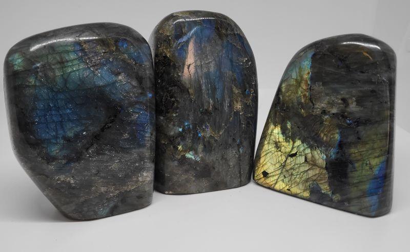 Polished Labradorite Slab 4"