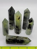 Prehnite w/Epidote Polished Point