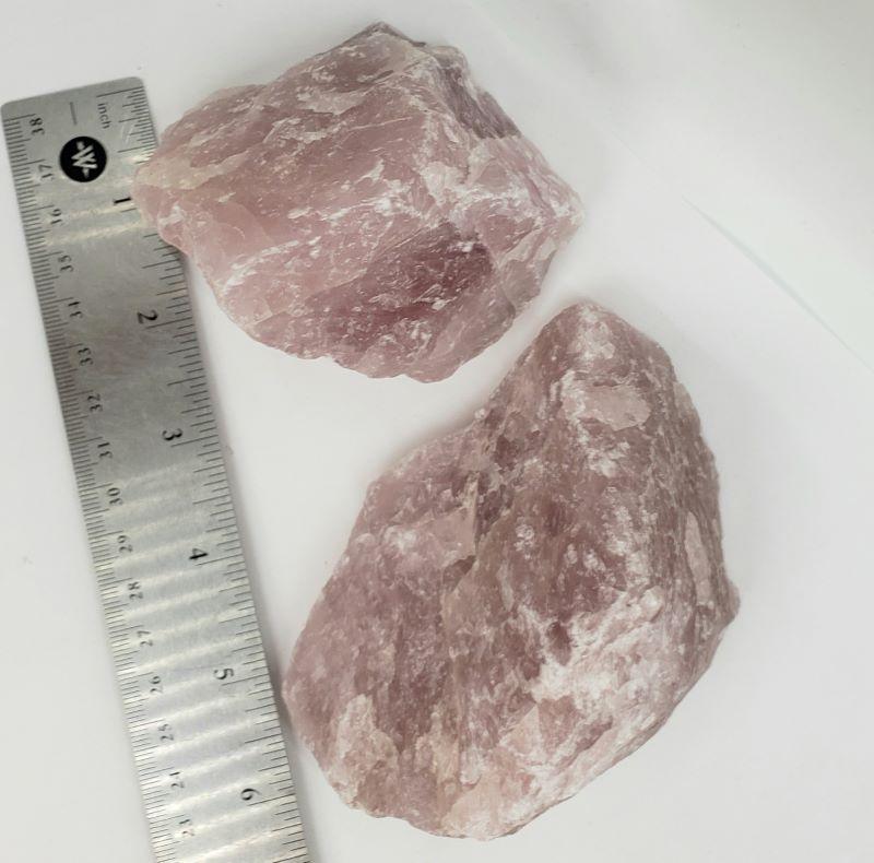 Quartz/Rose 1/2 - 1 lb.