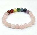 Bracelet, 8mm Chakra Assorted