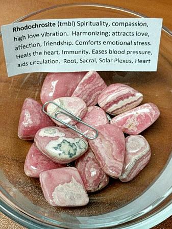 Rhodochrosite - Tumbled