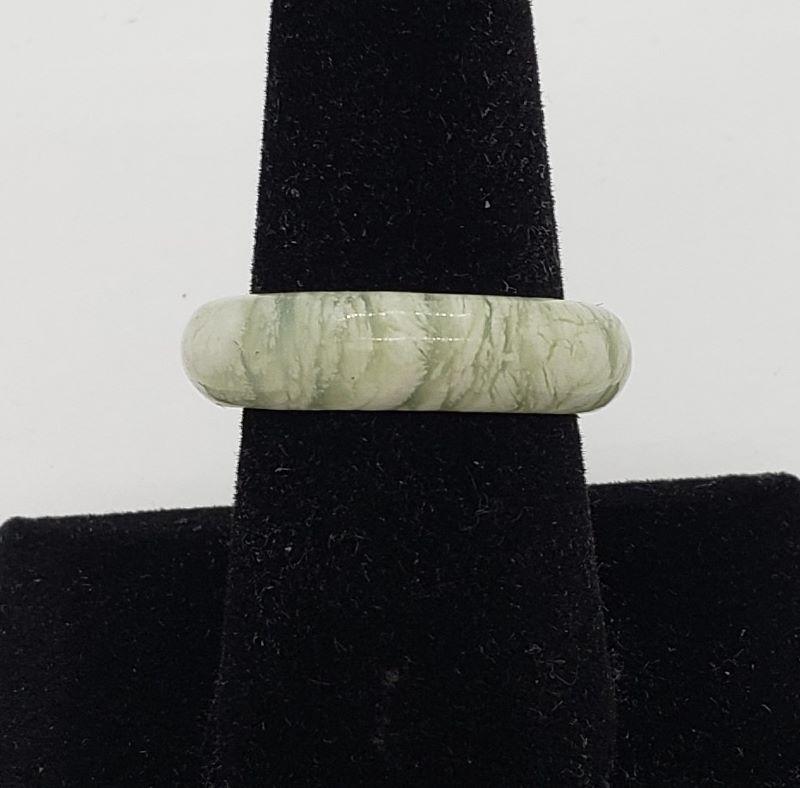 Ring, Jade/Burmese, Round  Assorted Sizes