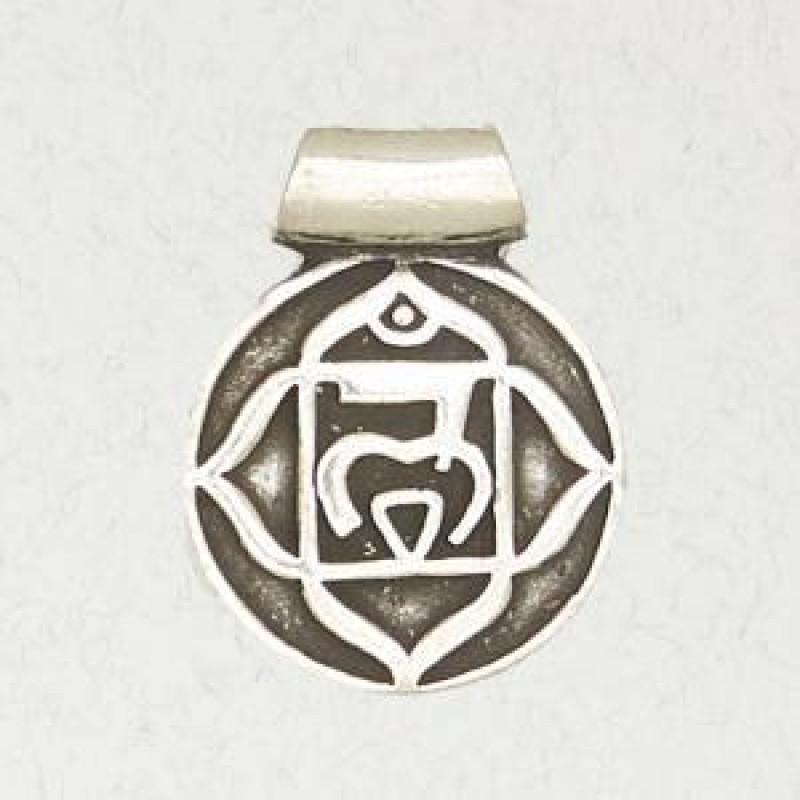 Pendant, Chakra Symbols - Assorted designs in pewter