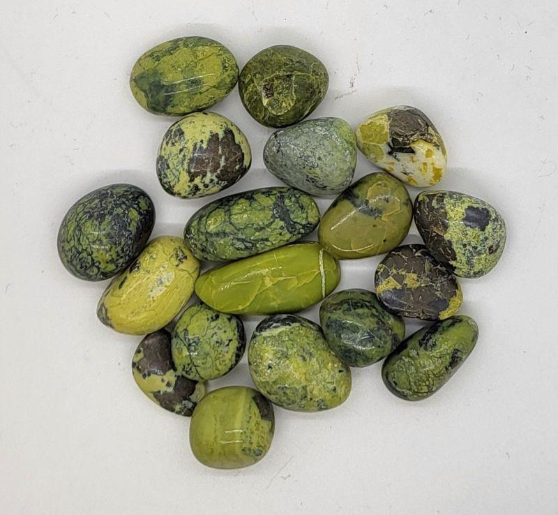 SERPENTINE/PYRITE - Tumbled