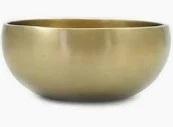 Singing Bowl, Hand Hammered  Brass 4in. E Note