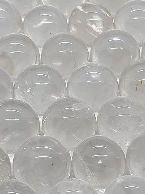 Sphere, Quartz/Clear 1in. diameter