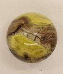Sphere, Serpentine/Yellow
