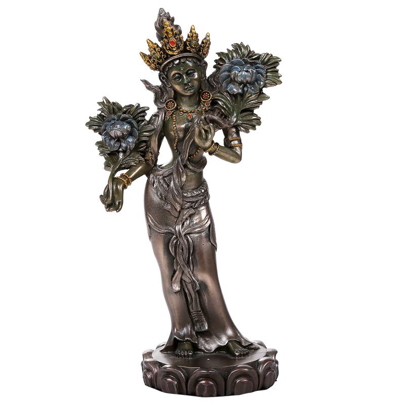 Standing Bronze Green Tara