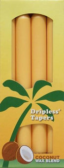 Taper, 9in. Coconut Candle 4-Pack